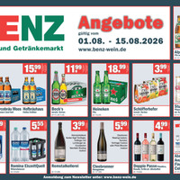 BENZ Prospekt - Wein