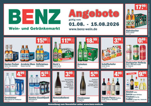 BENZ Prospekt - August 01