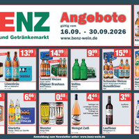 BENZ Prospekt - Wein