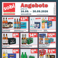 Sobi Getränke-Märkte Prospekt - Bier