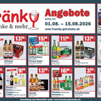 Fränky Getränkemarkt Prospekt - Bier