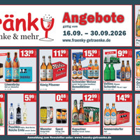 Fränky Getränkemarkt Prospekt - Bier