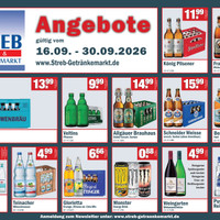 Streb Wein & Getränkemarkt Prospekt - Wein