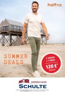 Modehaus Schulte Prospekt - hattric summer deals