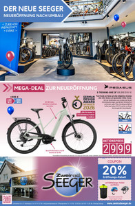 Zweirad SEEGER Prospekt - Der neue Seeger