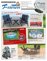 Profi Friesen Prospekt - Mach dir deinen Garten schön