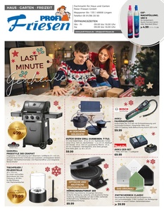 Profi Friesen Prospekt - Last Minute