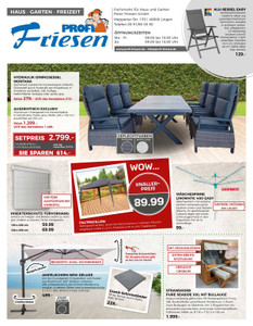 Profi Friesen Prospekt - Angebote ab 26.04.