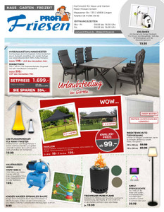 Profi Friesen Prospekt - Urlaubsfeeling