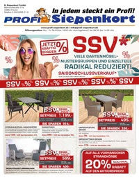 Profi Siepenkort Prospekt - SSV