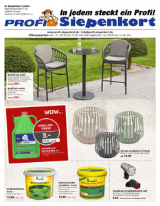 Profi Siepenkort Prospekt - WOW - Knallerpreis 3,--€