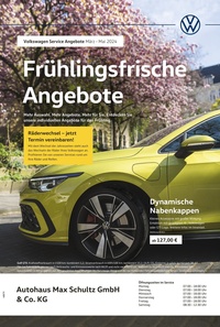 Volkswagen Prospekt - Angebote ab 25.05.