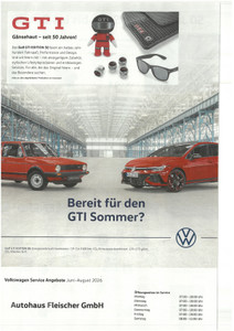 Volkswagen Prospekt - Bereit für den GTI Sommer?