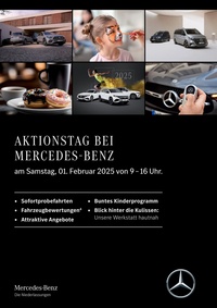 Mercedes Benz Prospekt - Aktionstag