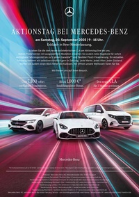 Mercedes Benz Prospekt - Aktionstag