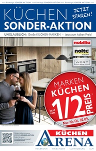 Küchen Arena Prospekt - KueArena_Marken-Sonder-Aktion + Strasser + Miele