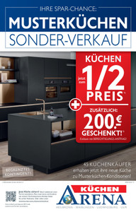 Küchen Arena Prospekt - KueArena_Musterkuechen