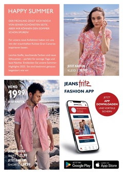 Jeans Fritz Prospekt - Summer Feelings