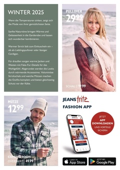 Jeans Fritz Prospekt - Winter Feelings