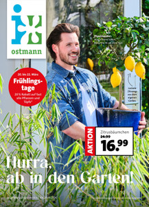Blumen Ostmann Prospekt - Angebote ab 14.03.