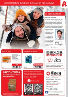 Stadt Apotheke Fellbach Prospekt - Angebote ab 20.10. - Seite 1