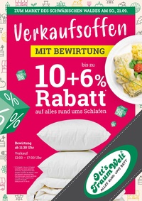 Ott's Traumwelt Prospekt - Markt des Schwäbischen Waldes