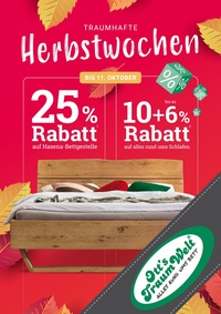 Ott's Traumwelt Prospekt - Herbstwochen