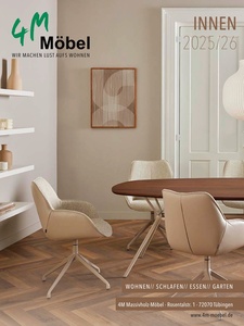 4M Möbel Prospekt - Angebote ab 31.10.