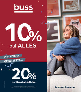 buss wohnen Prospekt - Angebote ab 04.09.