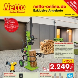 Netto Marken-Discount Prospekt - Online-Angebote September