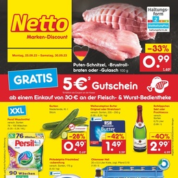 Netto Marken-Discount Prospekt - Angebote ab 25.09.