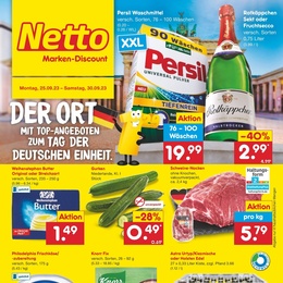 Netto Marken-Discount Prospekt - Angebote ab 25.09.