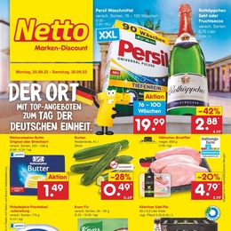 Netto Marken-Discount Prospekt - Angebote ab 25.09.