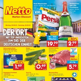 Netto Marken-Discount Prospekt - Angebote ab 25.09.