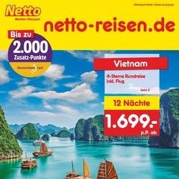 Netto Marken-Discount Prospekt - Reise-Angebote Oktober