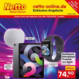 Netto Marken-Discount Prospekt - Online-Angebote Oktober