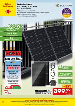 Netto Marken-Discount Prospekt - Online-Sonderangebote Solar