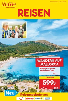 Netto Marken-Discount Prospekt - Reise-Angebote September 2024