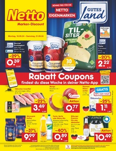 Netto Marken-Discount Prospekt - Angebote ab 16.09.