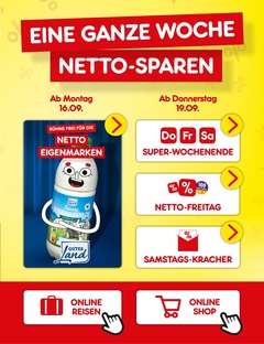 Netto Marken-Discount Prospekt - Angebote ab 16.09.