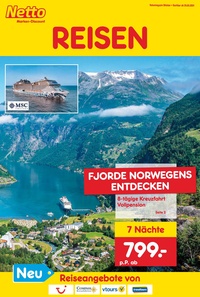 Netto Marken-Discount Prospekt - Reise-Angebote November 2024