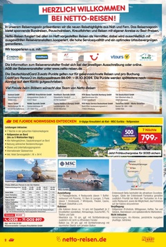 Netto Marken-Discount Prospekt - Reise-Angebote November 2024