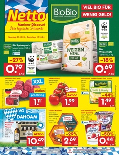 Netto Marken-Discount Prospekt - Angebote ab 07.10.