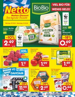 Netto Marken-Discount Prospekt - Angebote ab 07.10.