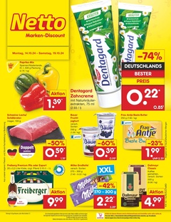 Netto Marken-Discount Prospekt - Angebote ab 14.10.