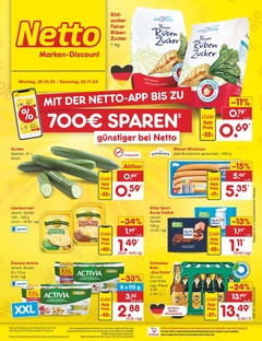 Netto Marken-Discount Prospekt - Angebote ab 28.10.