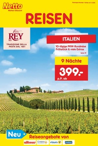 Netto Marken-Discount Prospekt - Reise-Angebote November