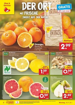 Netto Marken-Discount Prospekt - Angebote ab 18.11.