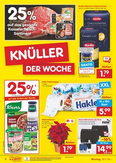 Netto Marken-Discount Prospekt - Angebote ab 18.11.