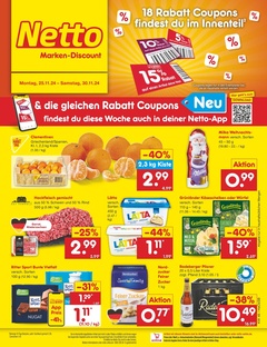 Netto Marken-Discount Prospekt - Angebote ab 25.11.